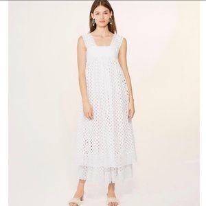 Tory Burch White Hermosa Dress